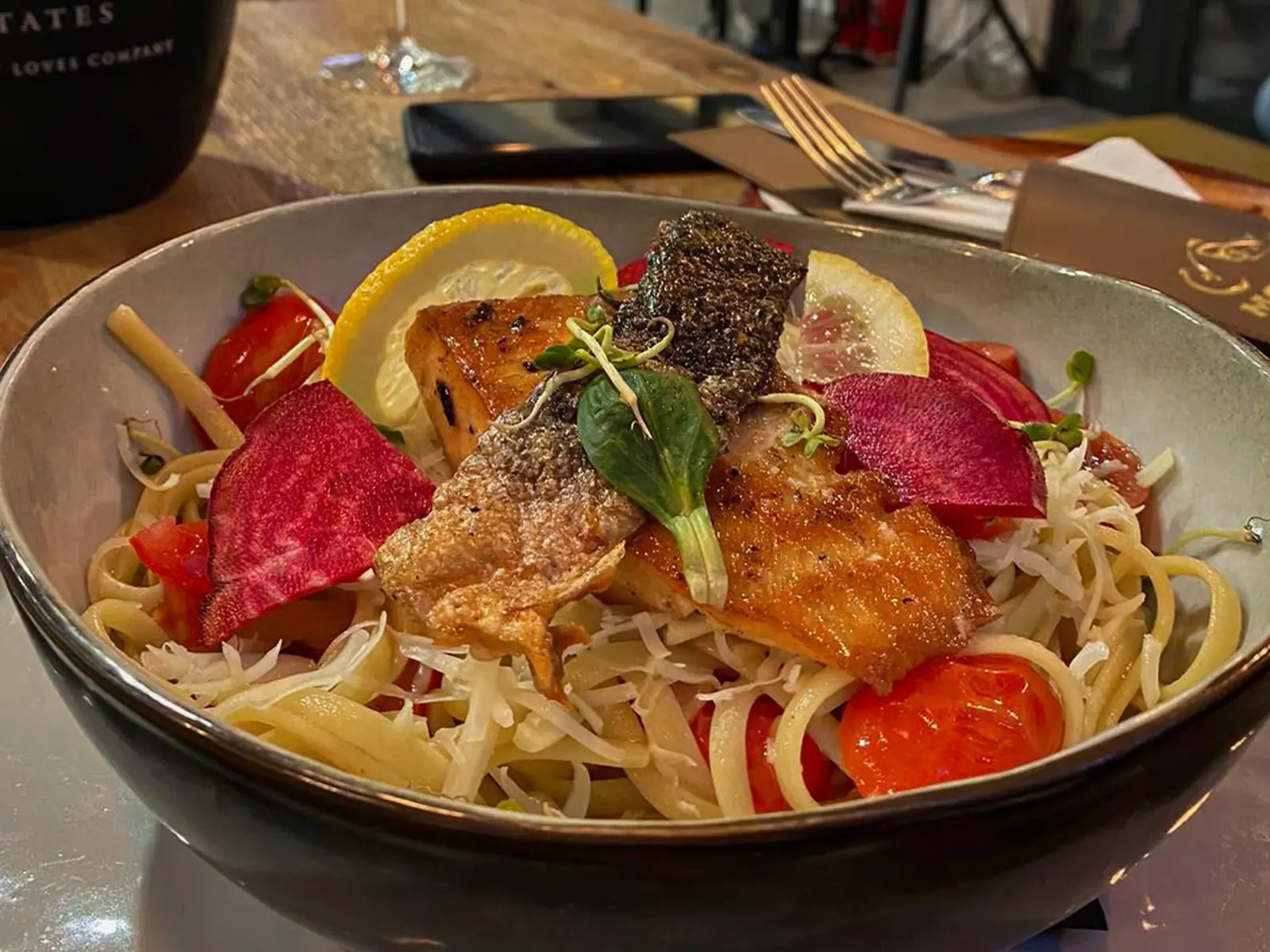 Pasta with vegetables